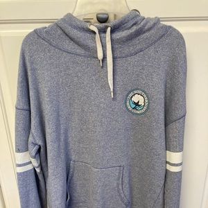 Blue, Southern Cotton hoodie, size large, like new
